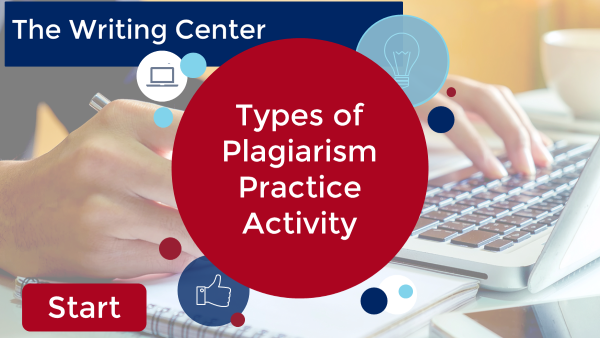 Types of Plagiarim Practice Activity
