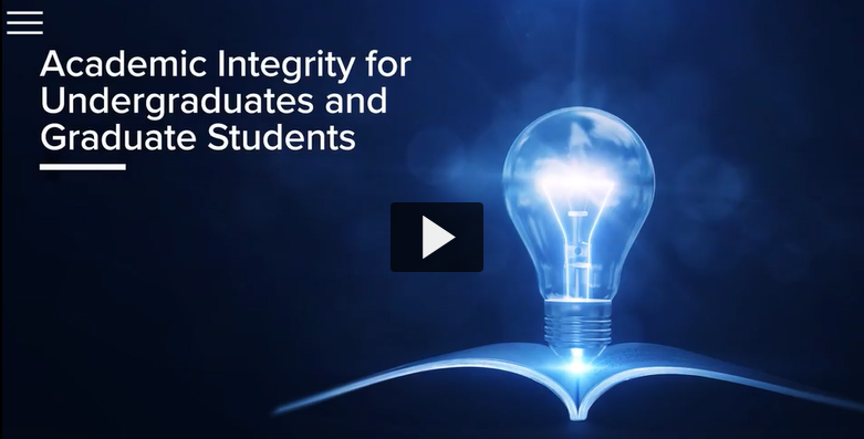 UAGC Academic Integrity Video