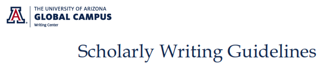 Graduate & Doctoral Writing | UAGC Writing Center