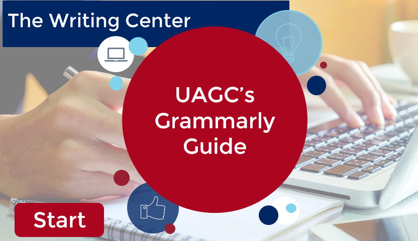 UAGC's Grammarly Guide Video Icon